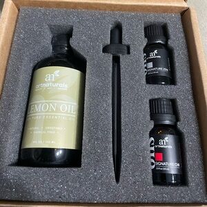 ArtNaturals Beauty Art Lemon Oil Set natural chemical free hair face skin home